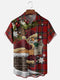 Men's Christmas Funny Graphic Short Sleeve Hawaiian Shirt